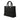 Black Dior Large Denim Cannage Lady Dior Satchel
