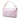 Pink Fendi Zucca Embossed Velvet Baguette Satchel