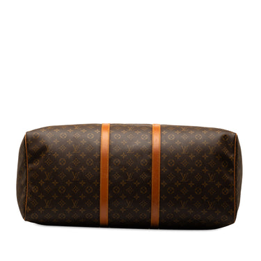 Brown Louis Vuitton Monogram Keepall 60 Travel Bag - Designer Revival