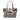Brown LOEWE Metallic Leather Tote