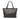 Gray Chanel CC Quilted Calfskin Tweedy Shopping Tote