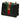 Black Gucci Mini Calfskin Web Sylvie Chain Satchel