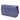 Blue Chanel CC Calfskin Double Stitched Wallet on Chain Crossbody Bag
