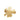 Pink Chanel CC Gold Plated Resin Four Leaf Clover Brooch