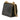 Black Fendi Small Scalloped Leather Kan I Crossbody - Designer Revival