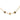 Gold Louis Vuitton Gold Plated Crystal Gamble Necklace