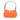 Orange Gucci Mini Leather Aphrodite Shoulder Bag