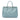 Blue Prada Large Saffiano Lux Galleria Double Zip Satchel Tote Bag