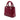 Red Dior Medium Patent Cannage Lady Dior Satchel
