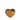 Gold Chanel CC Gold Plated Quilted Heart Brooch