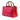Red Gucci Medium Calfskin Bamboo Shopper Satchel