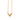 Gold Louis Vuitton Gold Plated Essential V Pendant Necklace