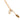 Gold Louis Vuitton Gold Plated Essential V Pendant Necklace