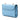 Blue Gucci Mini Microguccissima Emily Crossbody