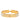 Gold Hermès Narrow Enamel Clic H Bracelet PM