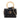 Black Chanel Quilted Lambskin Pearl Crown Clutch On Chain Satchel - Designer Revival