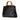 Black Gucci Medium Leather Bamboo Nymphaea Satchel - Designer Revival
