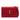 Red Saint Laurent Grain de Poudre Monogram Chevron Matelasse Envelope Wallet on Chain Crossbody Bag - Designer Revival