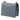 Blue Fendi Small Leather Kan U Chain Shoulder Bag