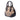 Beige Burberry Small Haymarket Check Coated Canvas Orchard Bowling Bag Satchel