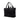 Black Chanel Old Travel Line Nylon Tote