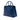 Blue Prada Saffiano Cuir Dome Bag Satchel