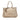 Gold Gucci Calfskin Bella Satchel