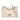 Beige Dior Medium Metallic Calfskin Diorama Flap Crossbody Bag