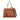 Brown Fendi Small Leather Runaway Satchel - Designer Revival