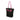 Black Bottega Veneta Embroidered Canvas Butterfly Tote