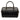 Black Saint Laurent Classic Baby Duffle Leather Satchel - Designer Revival