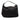 Black Fendi Zucchino Canvas Handbag