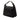Black Fendi Zucchino Canvas Handbag