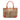 Beige Gucci GG Canvas Sukey Satchel