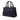 Blue Prada Small Canvas Canapa Logo Tote Satchel
