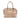 Tan Prada Small City Calf Trimmed Saffiano Top Handle Bag Satchel
