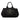Black Prada Large Canvas Canapa Logo Tote Satchel