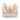 Blush Chanel Small Lambskin Button On Top Flap Crossbody Bag