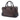 Brown LOEWE Bicolor Leather Studded Perforated Amazona 36 Handbag