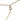 Gold Chanel CC Brass Faux Pearl and Strass Deer Pendant Necklace