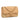 Yellow Chanel Medium Classic Lambskin Metal Edge Shoulder Bag - Designer Revival