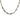 Silver Louis Vuitton Monogram Chain Link Necklace
