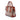 Beige Burberry Small Haymarket Check Coated Canvas Honeywood Tote Satchel