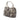 Gray Burberry Smoke Check Coated Canvas Northfield Satchel