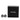 Black Chanel CC Resin Flower Clip On Earrings