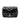 Black Chanel Mini Square Classic Patent Single Flap Crossbody Bag