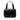 Black Chanel Quilted Patent Handbag