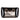 Black Chanel Vinyl Coco Window Cosmetic Pouch