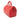 Red Louis Vuitton Epi Speedy 30 Boston Bag