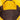 Yellow Fendi Mini Zucca Embossed Leather Baguette Satchel - Designer Revival